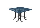 Diamond Pattern Square Patio Table